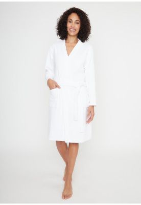 Bata toalla de mujer 70.895-BLA