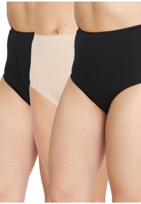 Pack 3x calzon algodón P31007-NEG Kayser