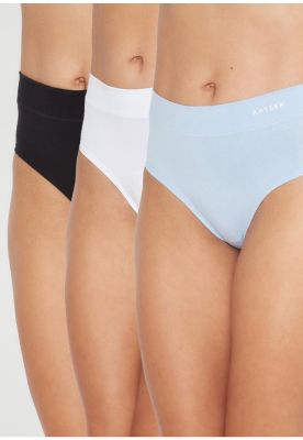 Pack 3X Calzon HI-Leggs Algodón P311.80-CEL2 Kayser