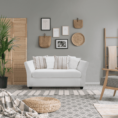 SOFA INA 2 CUERPOS BEIGE