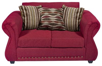 Imagen 2 del producto Sofá Roma 2C Tela Rojo