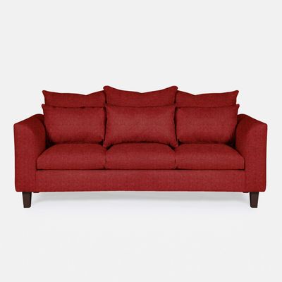 Imagen 2 del producto SOFA ASTURIAS 3 CUERPOS ROJO