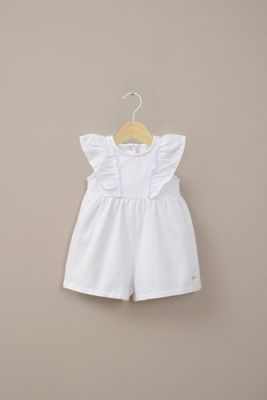 Bombacho blanco de niña