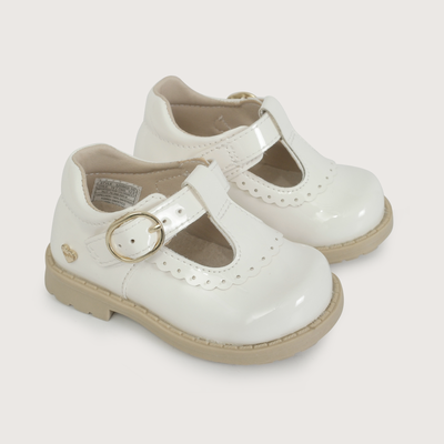 Imagen 1 del producto Reina primeros pasos blanca charol de niña