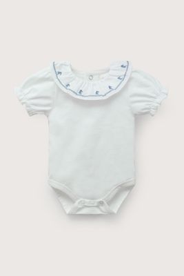 Imagen 2 del producto Body blanco de bebé niña