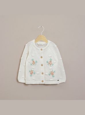 Imagen 1 del producto Chaleco Infant Niña Flores Blanco
