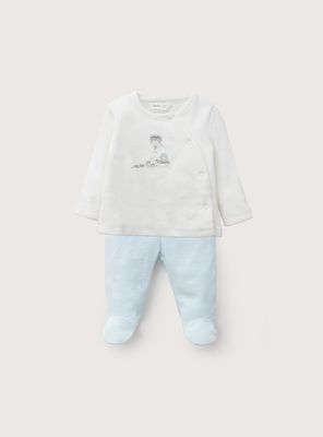 Imagen 2 del producto Conjunto Plush Bebe Niño Celeste