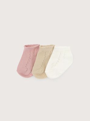 Calcetin Calado De Bebe Niña