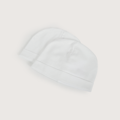 Imagen 2 del producto Gorro blanco de bebe