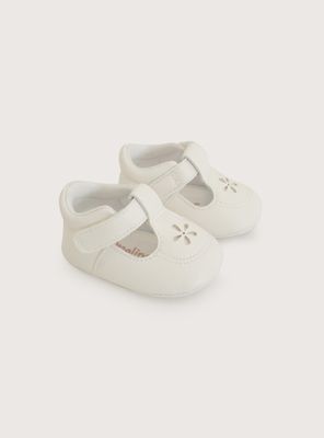 Zapato Ceremonia Blanco Bebé