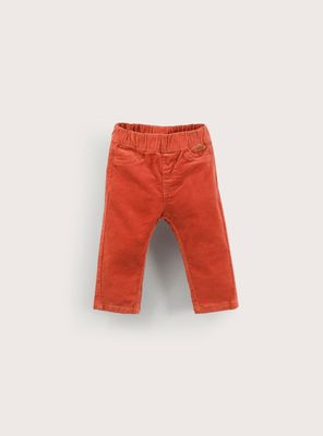 Imagen 1 del producto Pantalón elastico rosado de niña, suave y cómodo