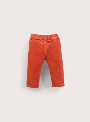 Imagen 2 del producto Pantalón elastico rosado de niña, suave y cómodo