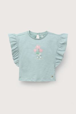 Imagen 2 del producto Polera manga corta verde de niña