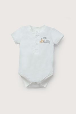 Imagen 2 del producto Body blanco con estampado de bebé niño