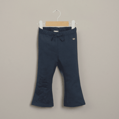 Calza flare azul disney de niña