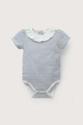 Imagen 2 del producto Body rayas blanco de bebé niña