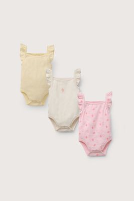 Imagen 2 del producto Tripack bodies tirantes de bebé niña