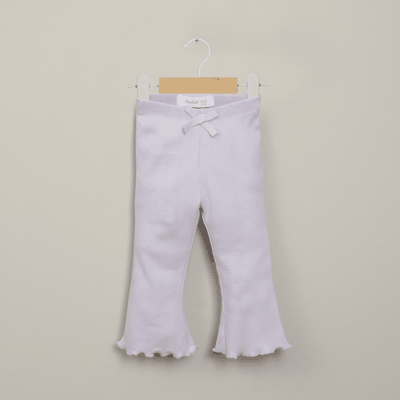 Calza flare lila de niña