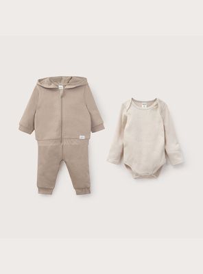 Imagen 2 del producto Conjunto Bebe Unisex Taupe