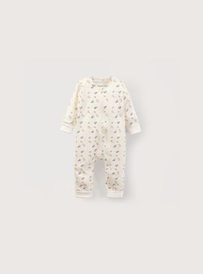 Imagen 1 del producto Pijama blanco de niño con estampado de planetas