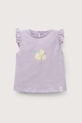 Imagen 2 del producto Polera manga corta lila de niña