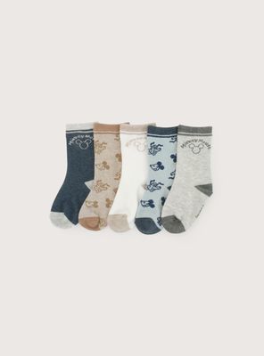 Pack De 5 Calcetines Disney Verde Niño Opaline
