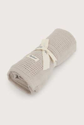 Manta algodón café