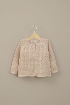 Chaleco damasco de niña