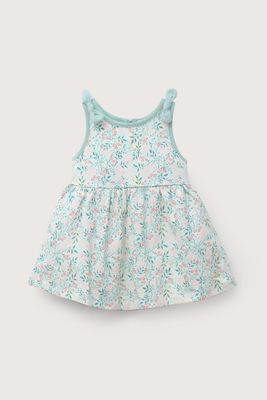 Imagen 2 del producto Vestido verde estampado de niña