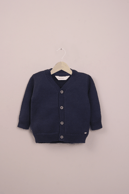 Chaleco azul de bebé niño