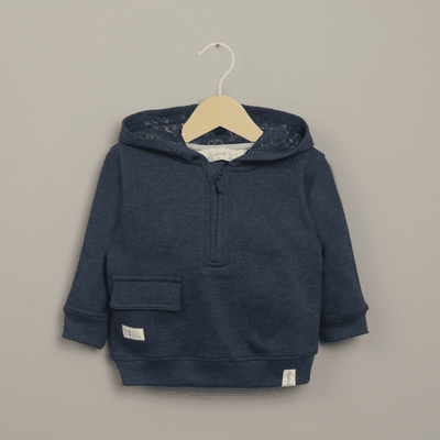 Polerón dinosaurio azul de niño