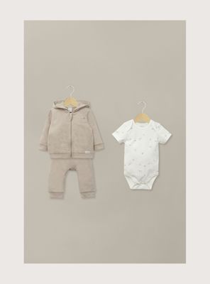 Conjunto Niña Beige 41108 Opaline