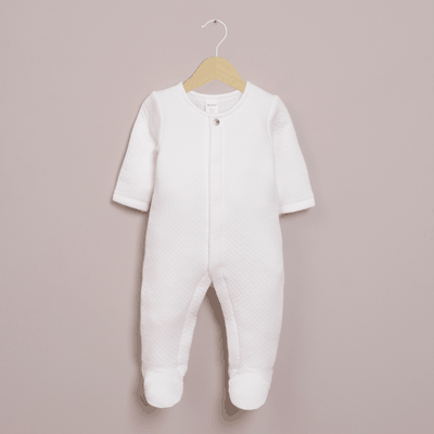 Imagen 1 del producto Osito quilted blanco de bebé unisex