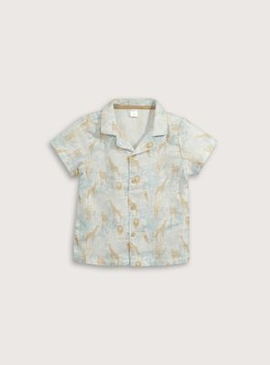 Camisa Niño Azul 39520 Opaline
