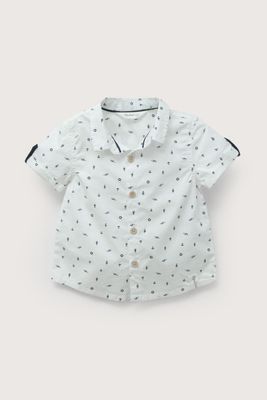 Imagen 2 del producto Camisa manga corta blanca de niño