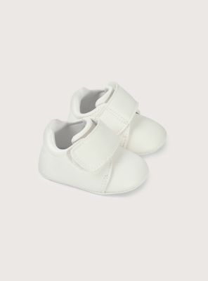 Imagen 1 del producto Zapato blanco de vestir con velcro para bebé