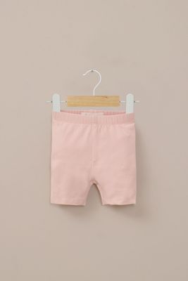 Calza biker rosada de niña Opaline