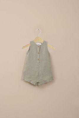 Bombacho verde de bebé niño