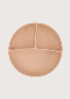 Imagen 2 del producto Plato dividido con base antideslizante rosado