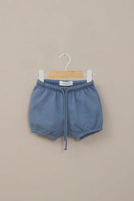 Short azul de bebé niño