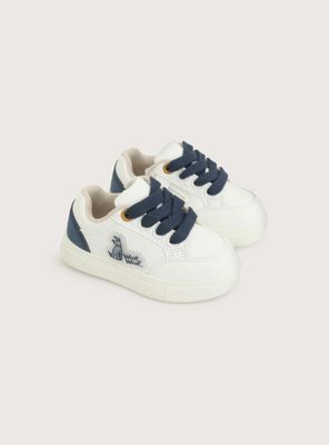 Zapatilla Urbana Blanca Azul Niño