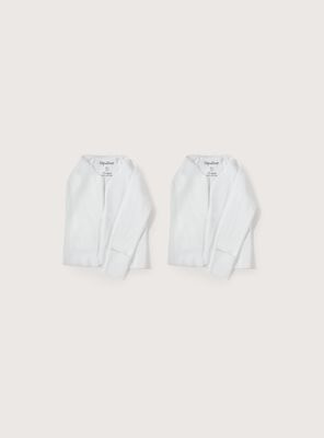 Pack De 2 Camisetas Guante Blancas Bebe Opaline