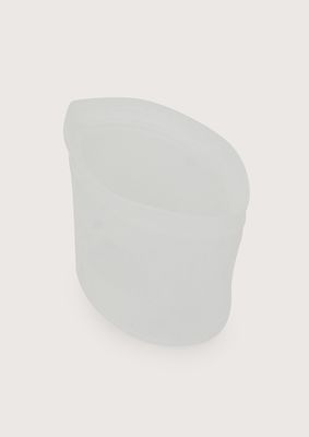 Imagen 2 del producto Bolsa silicona 250 ml transparente blanca