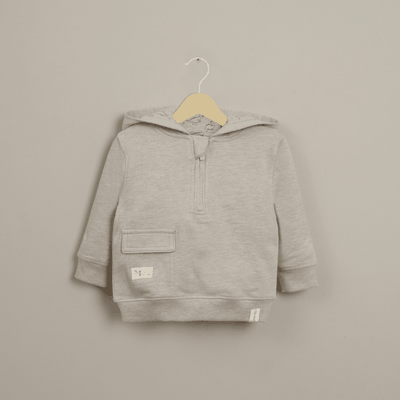 Polerón beige de niño