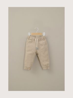 Imagen 2 del producto Pantalón jogger beige de niño