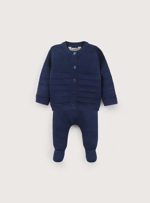 Imagen 2 del producto Conjunto Tejido Bebe Niño Azul