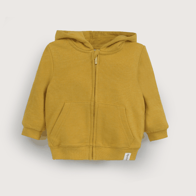 Imagen 2 del producto Polerón con gorro amarillo de  niño