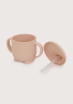 Imagen 2 del producto Vaso entrenamiento con doble asa rosado