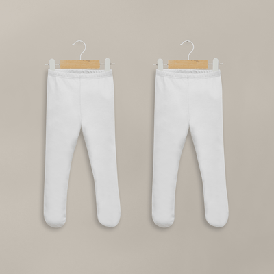 Pack de 2 panty ballerina blanca