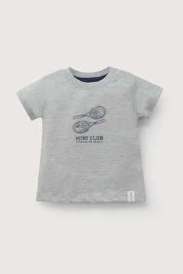 Imagen 2 del producto Polera manga corta gris de niño